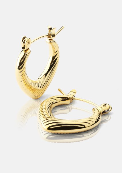Örhängen Elegans – 18k Guldpläterade