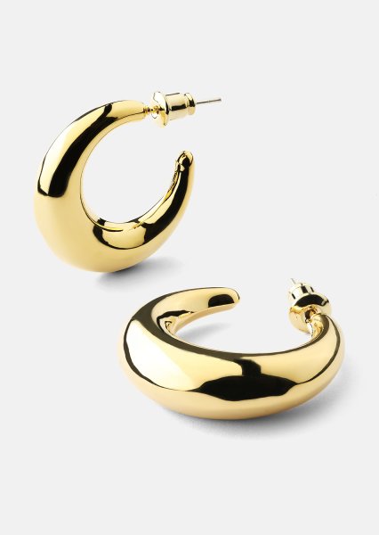Bold Örhängen – 18k Guldpläterade