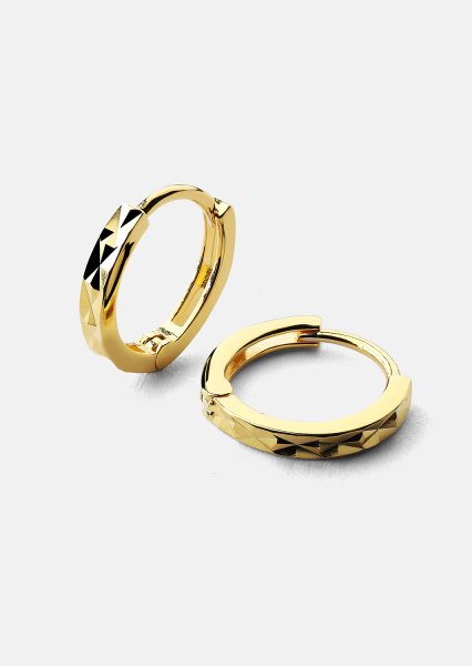 Anni Lu Örhängen – 18k Guldpläterade