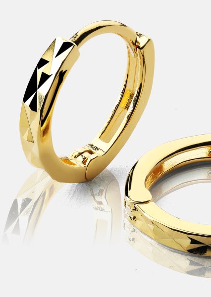 Anni Lu Örhängen – 18k Guldpläterade