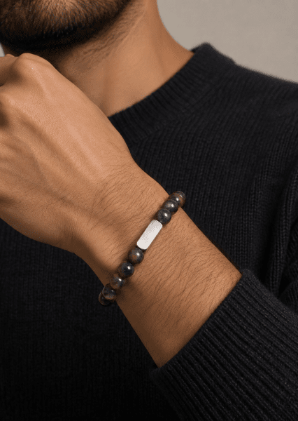Pärlarmband Onyx Fusion
