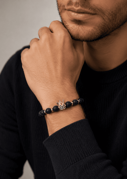 Pärlarmband Regal Ember