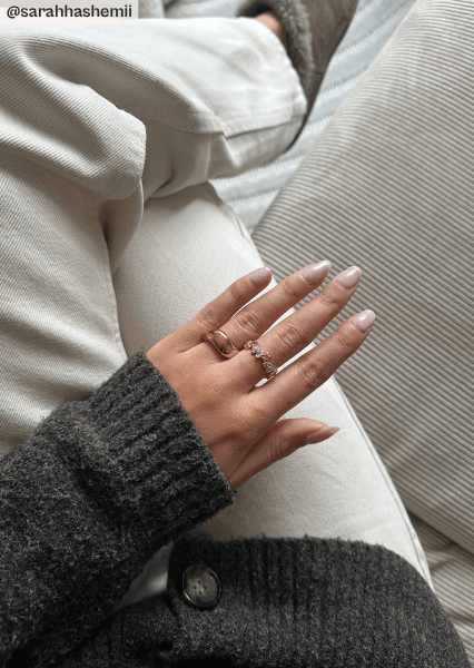 Ondina Ring - 18k Guldpläterad