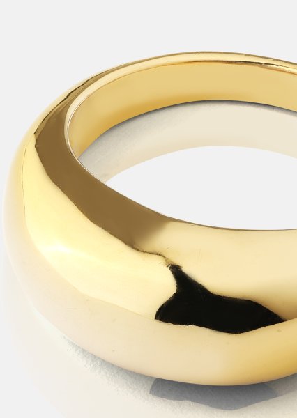 Golden Bold Ring - 18K Guldpläterad