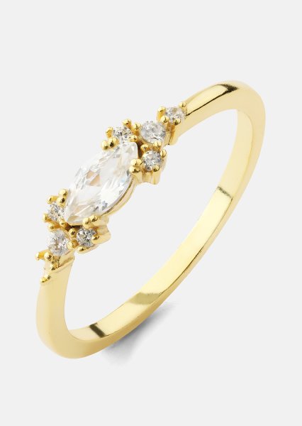 Elysia Ring - 18k Guldpläterad