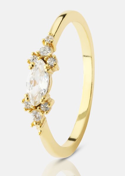Elysia Ring - 18k Guldpläterad