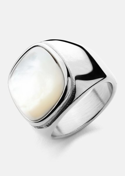 Ring Blanche - Silver Plated