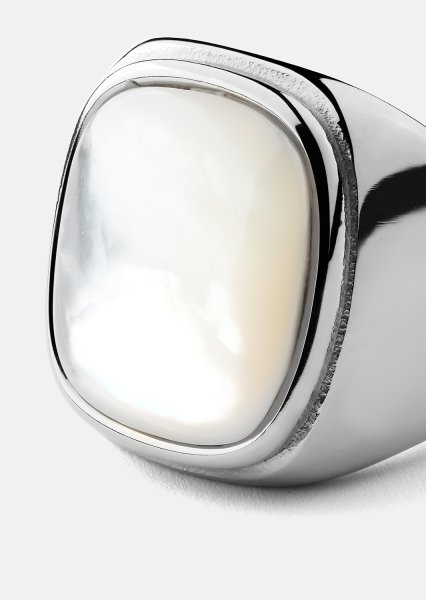 Ring Blanche - Silver Plated