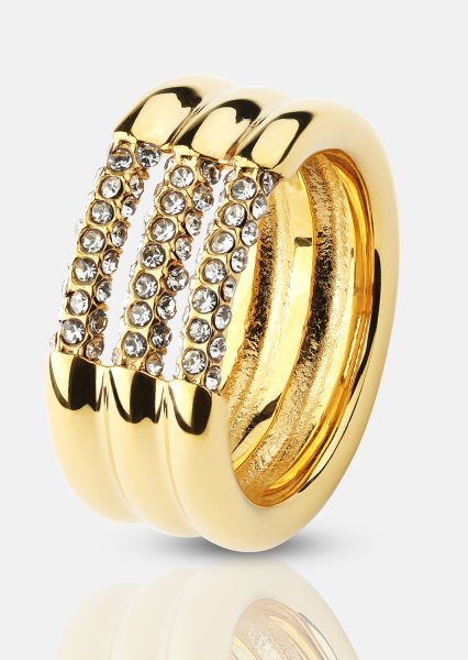 Ring Lumière- 18k Guldpläterad