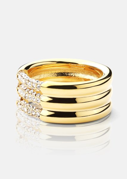 Ring Lumière- 18k Guldpläterad