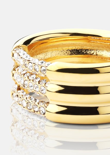 Ring Lumière- 18k Guldpläterad