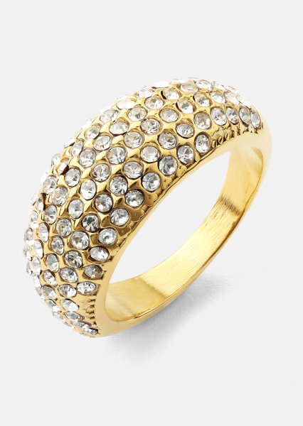 Stella Glimmer Ring - 18k Guldpläterad
