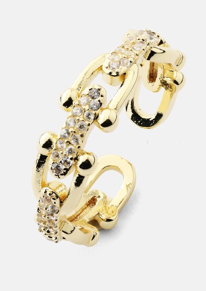 Ring Link Luxe - 18k Guldpläterad