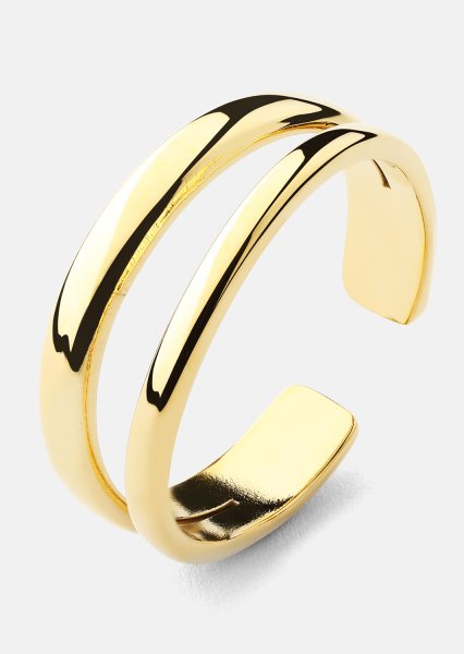 Apertura Ring - 18k Gold Plated