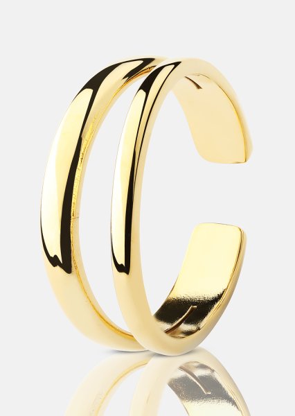 Apertura Ring - 18k Gold Plated