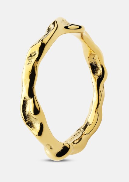 Ondula Ring - 18k Guldpläterad