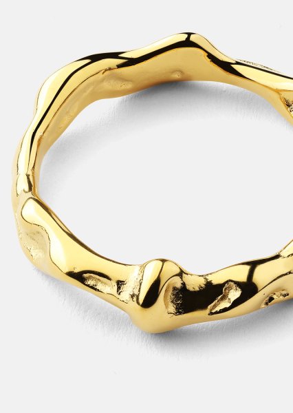 Ondula Ring - 18k Guldpläterad