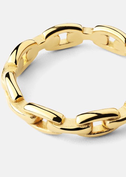 Ring Bold Chain - 18K Guldpläterad