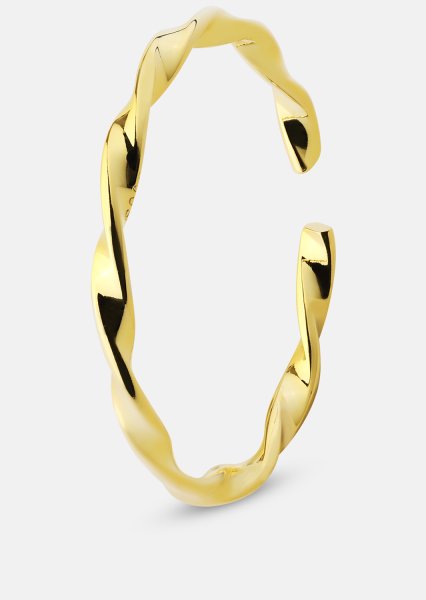 Ring Twist Whisper - 18k Gold Plated