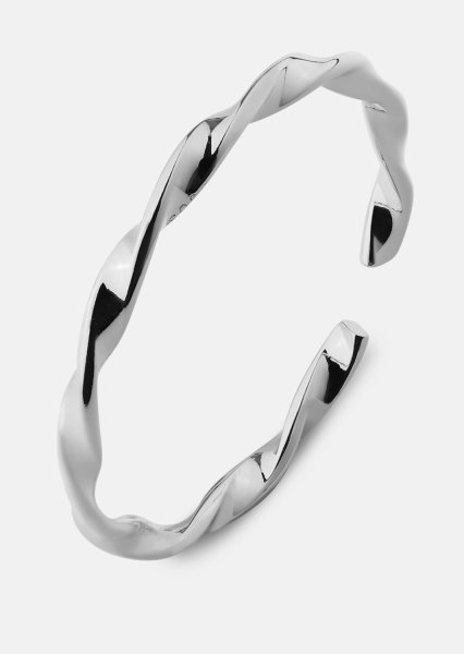 Ring Twist Whisper - Silverpläterad