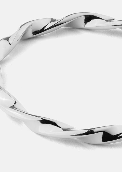Ring Twist Whisper - Silverpläterad