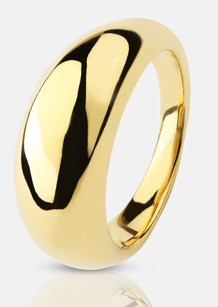 Ring Dome - 18k Guldpläterad
