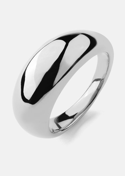 Ring Dome - Silverpläterad
