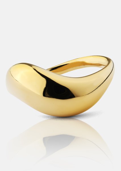 Ondina Ring - 18k Guldpläterad