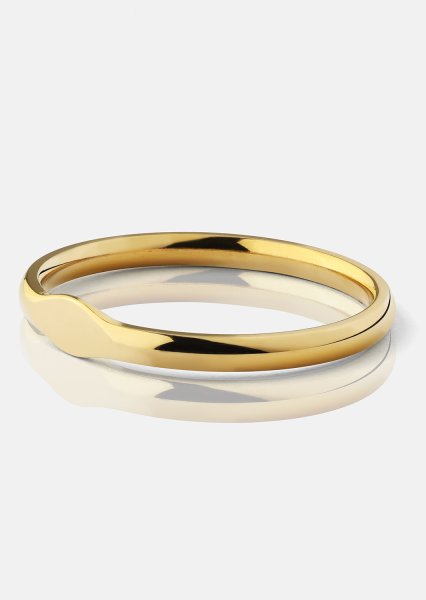 Initial Ring – 18k Guldpläterad