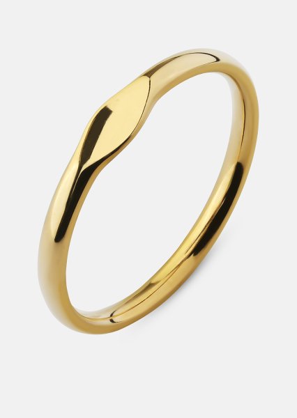 Initial Ring – 18k Guldpläterad