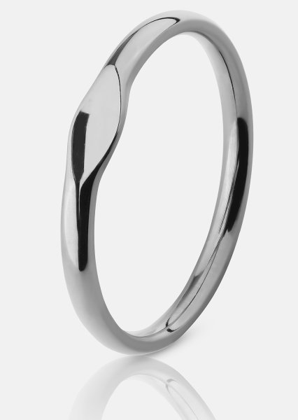 Initial Ring – Silverpläterad
