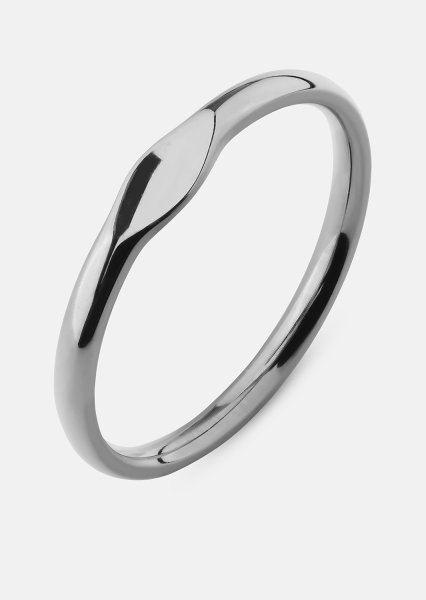 Initial Ring – Silverpläterad