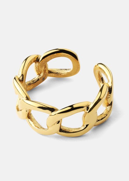 Ring Bold Chain - 18K Guldpläterad