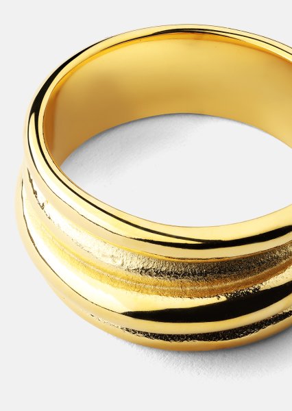 Ring Aurora Bold - 18K Guldpläterad
