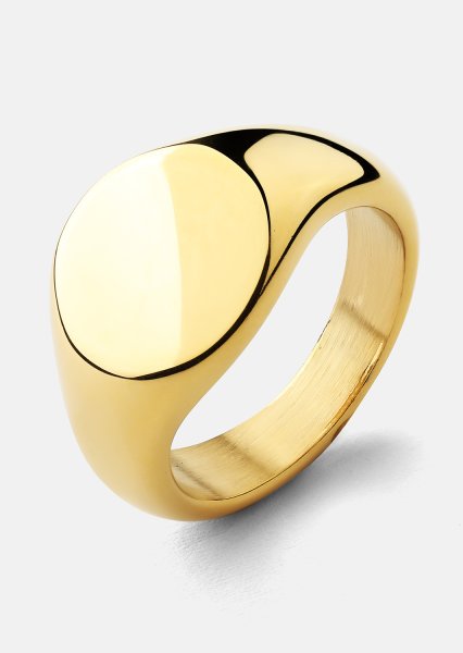 Ring - 18K Guldpläterad