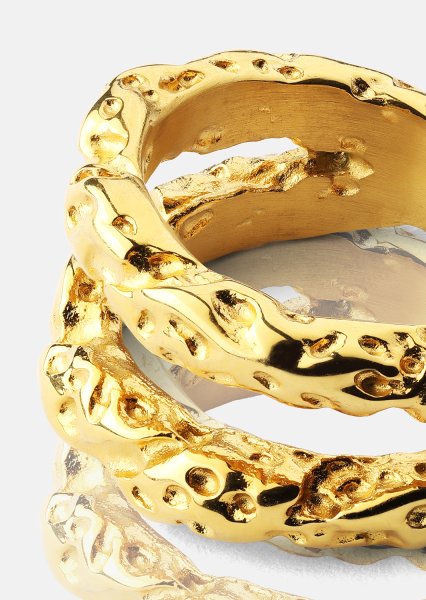 Ring Duo - 18K Guldpläterad