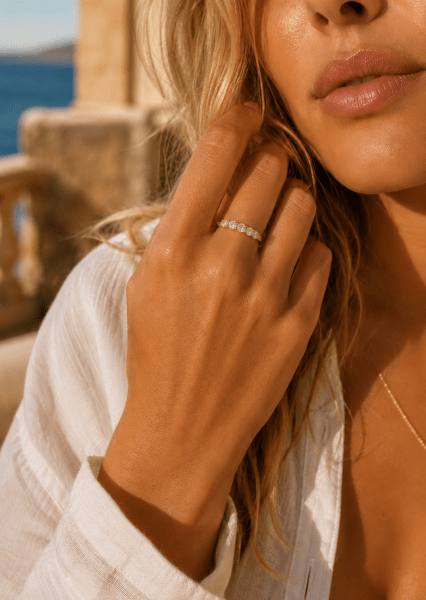 Ring Glowfly - 18k Guldpläterad