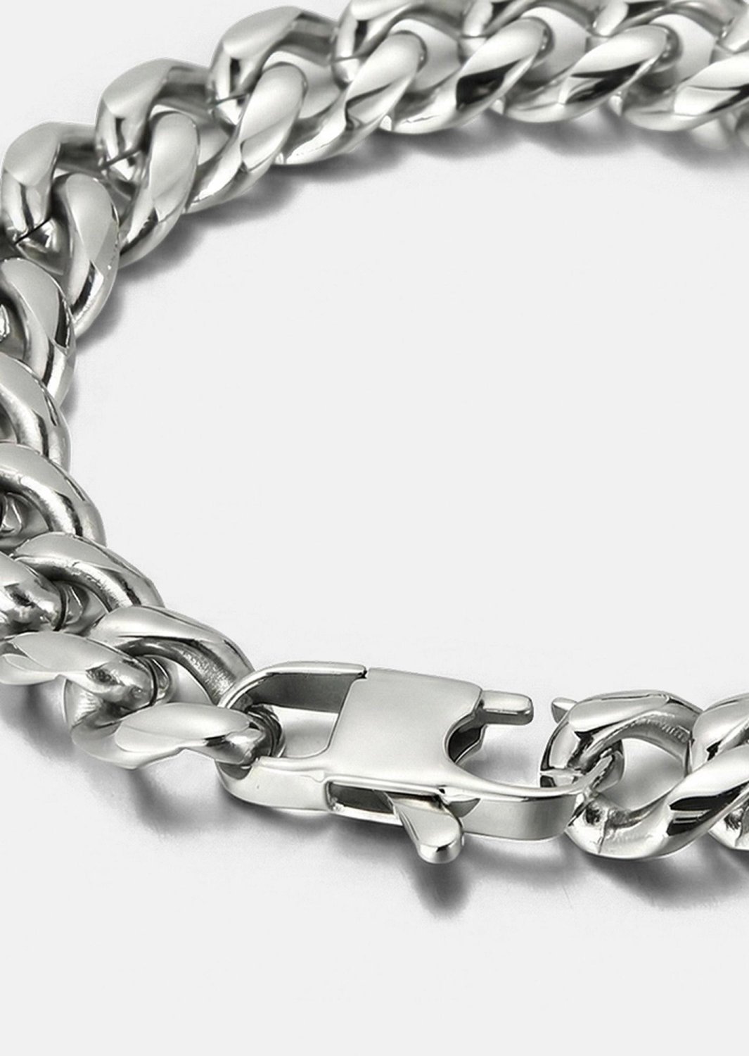 Armband Iron Valor - Silverpläterat