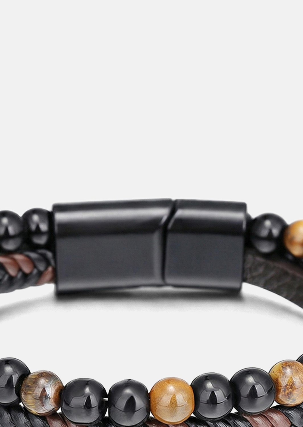 Läderarmband Raven Bond