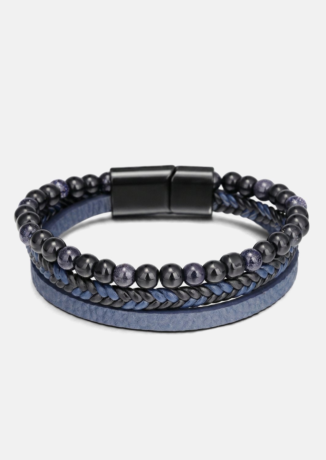 Läderarmband Cobalt Stride