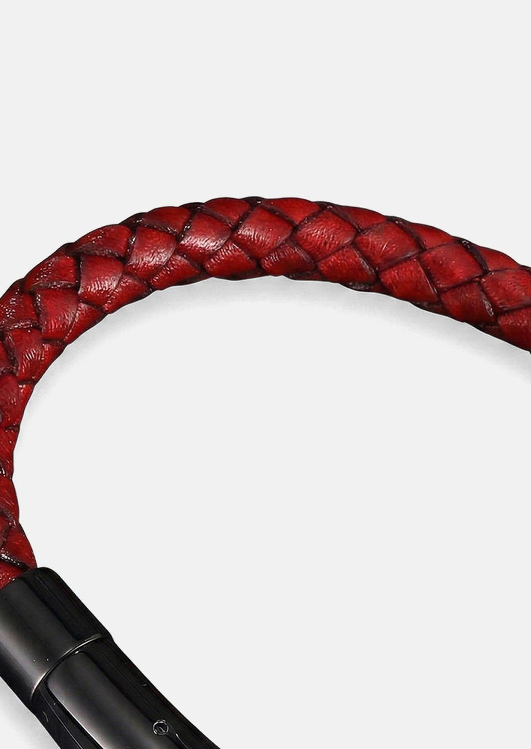 Läderarmband Crimson Twine