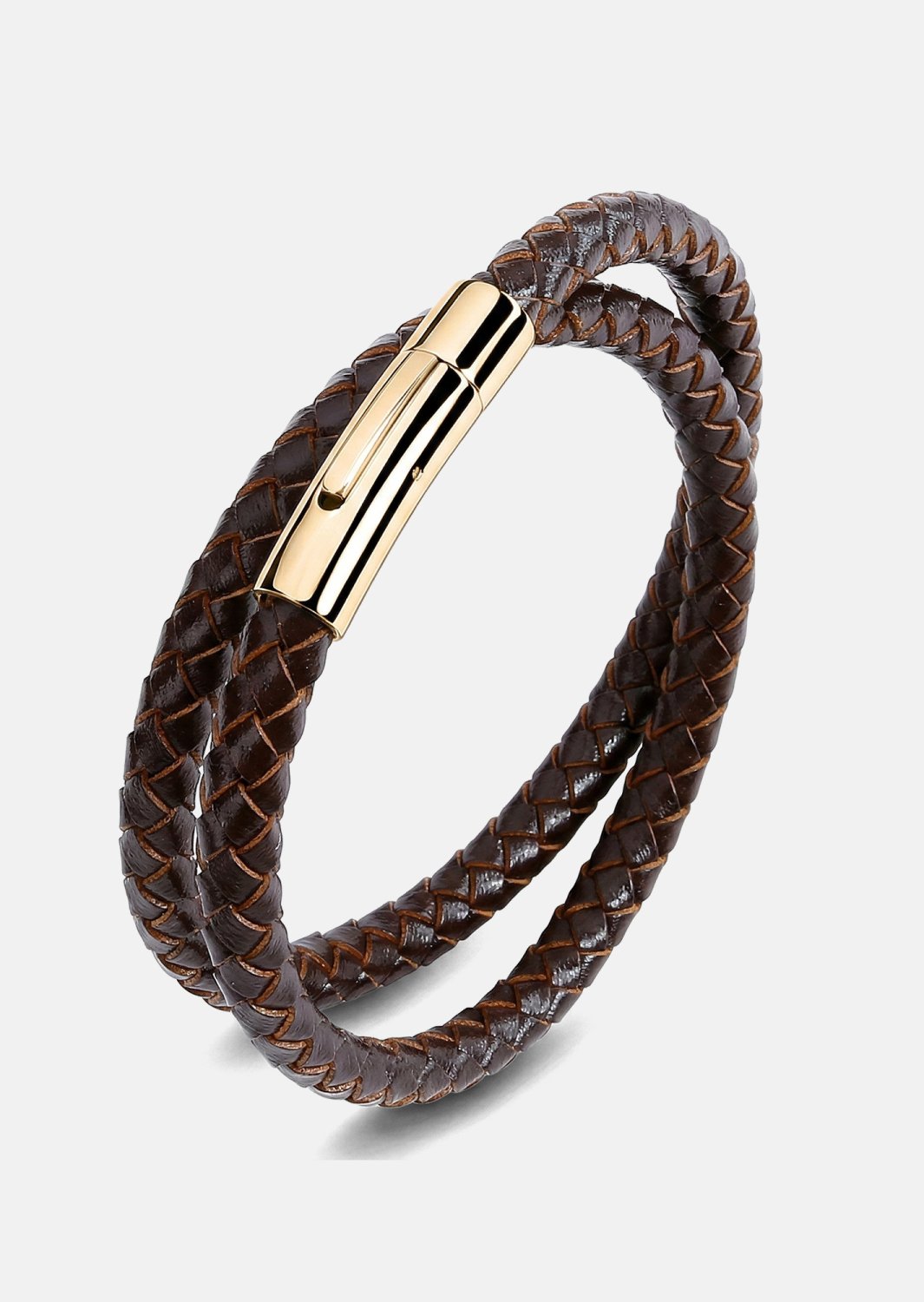 Läderarmband Virtue Weave