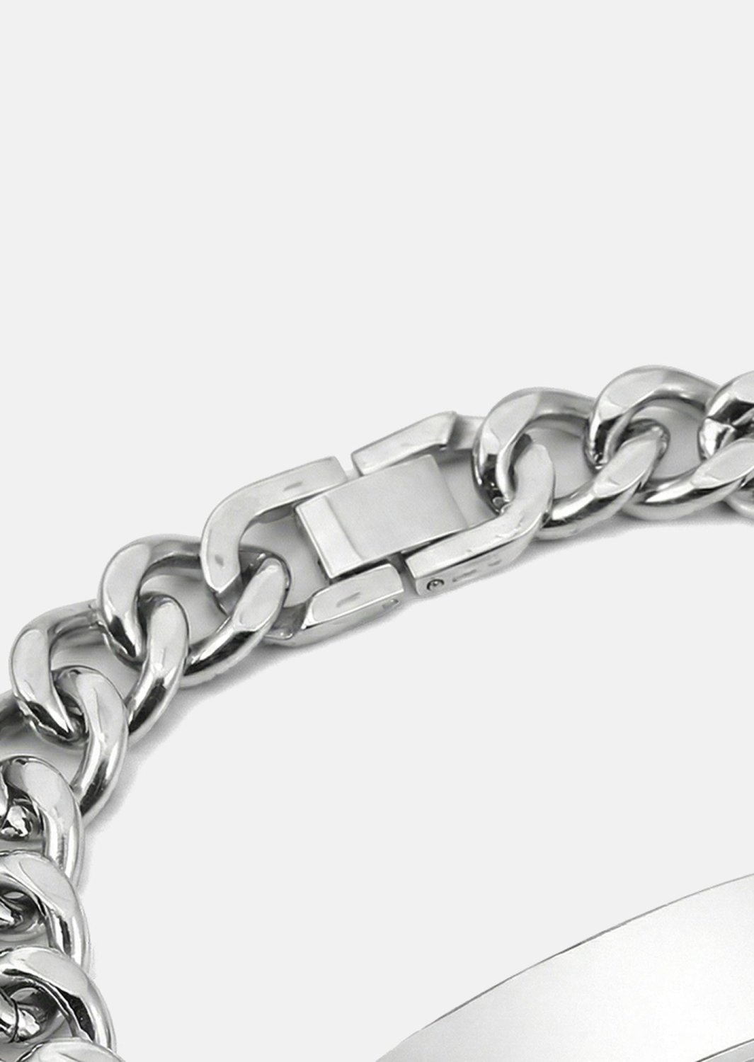 Armband Titan Shield - Silverpläterat