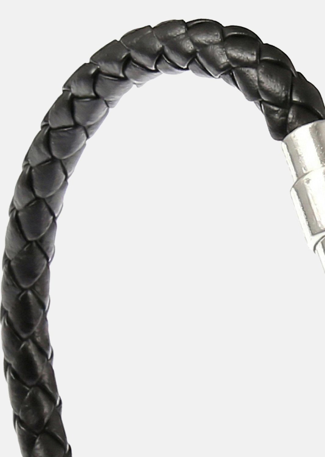 Läderarmband Titan Braids
