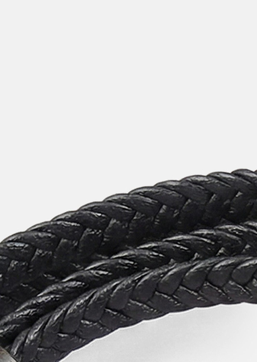 Läderarmband Raven Crest