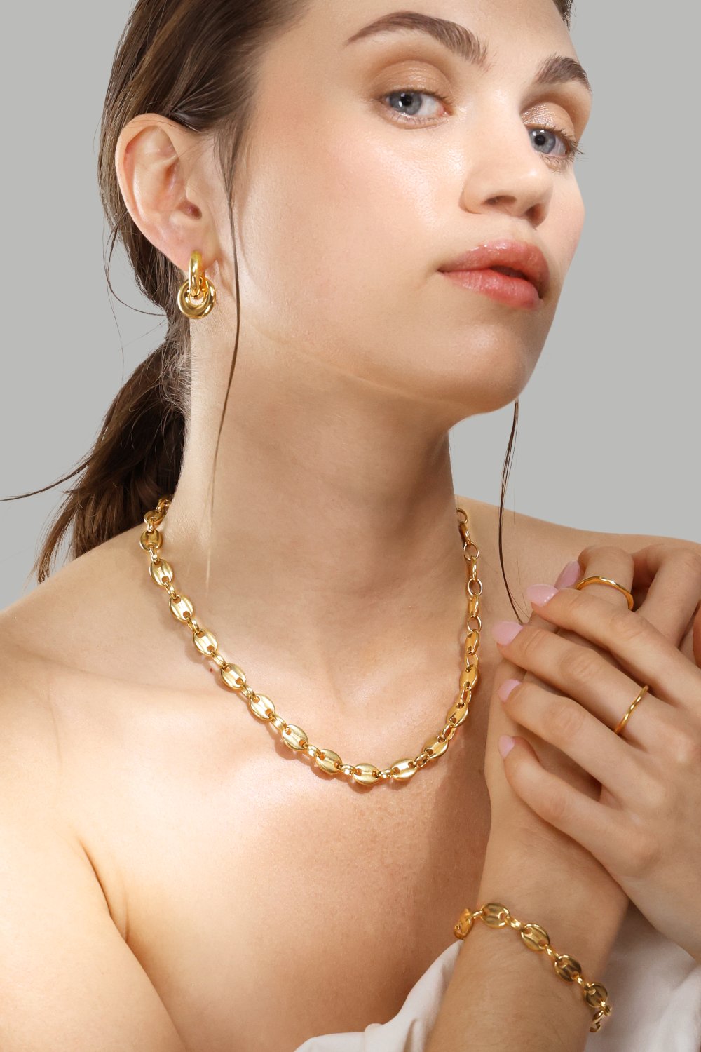 Armband Bold Chain - 18k Guldpläterat