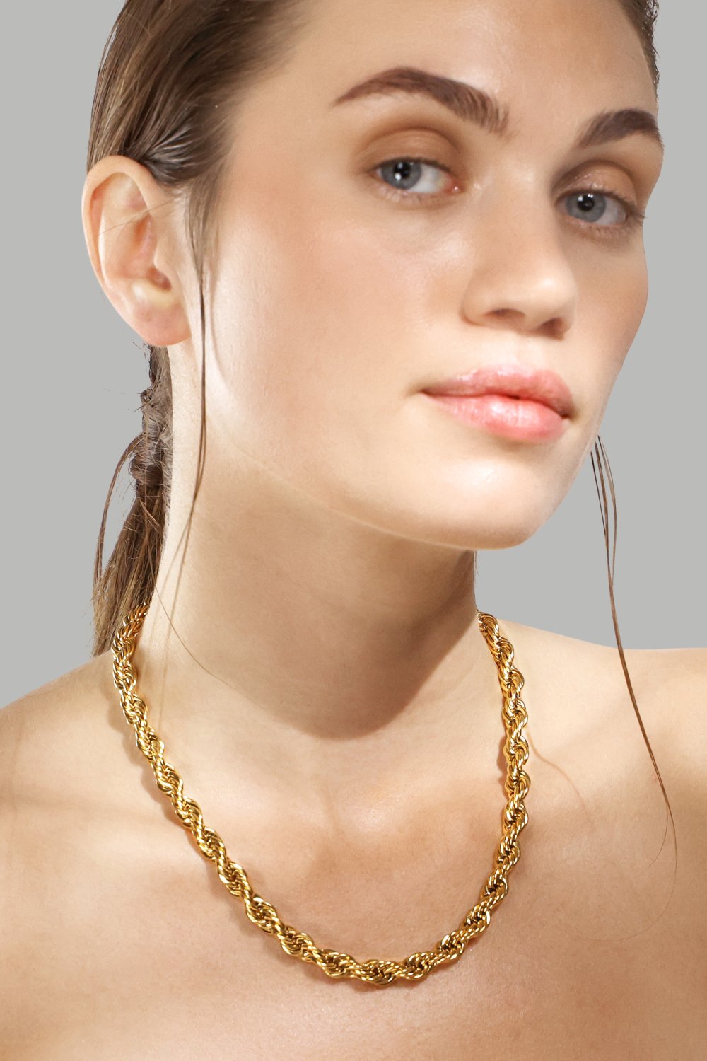 Armband Twistad Elegans - 18k Guldpläterat
