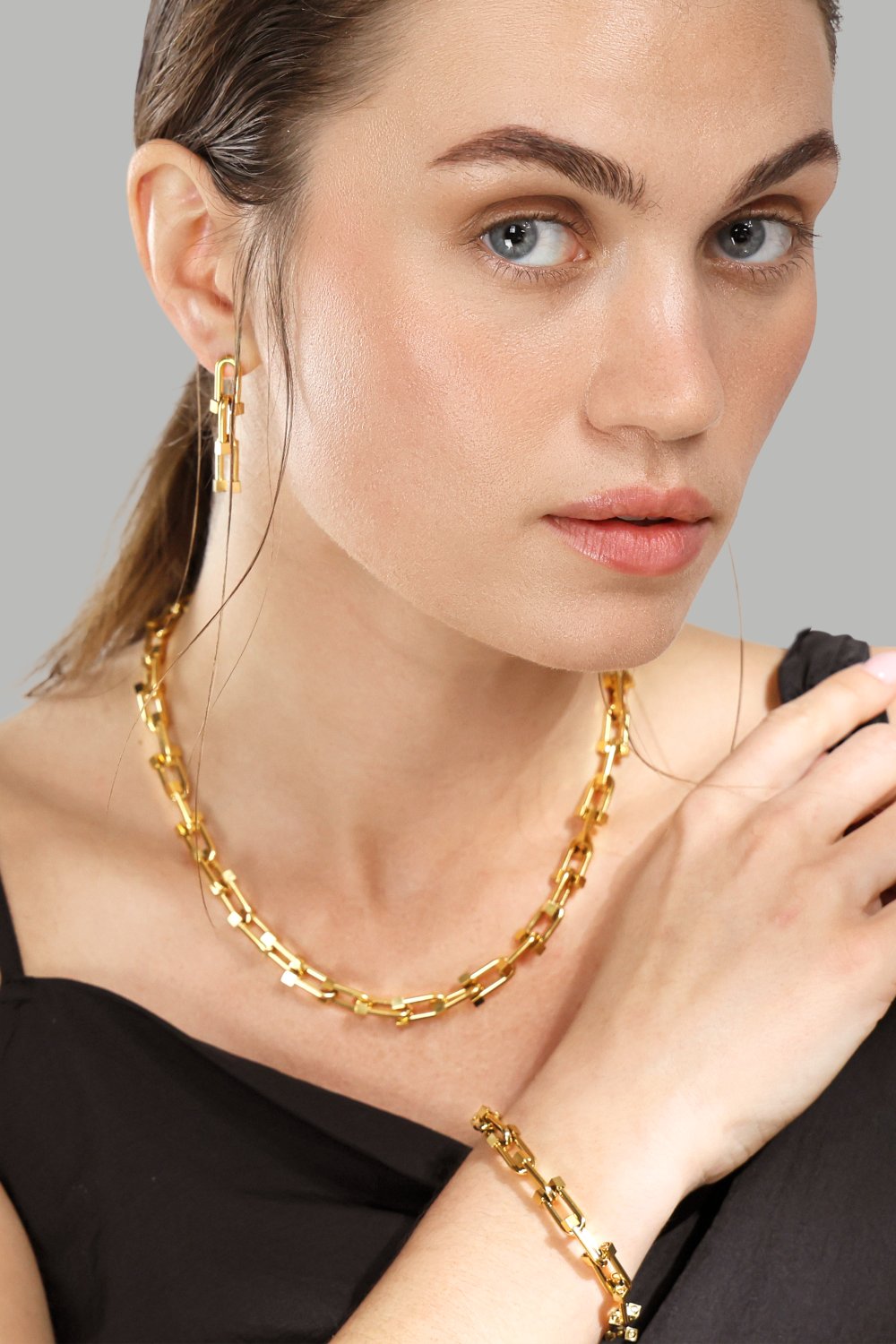 Armband Link Luxe - 18k Guldpläterat