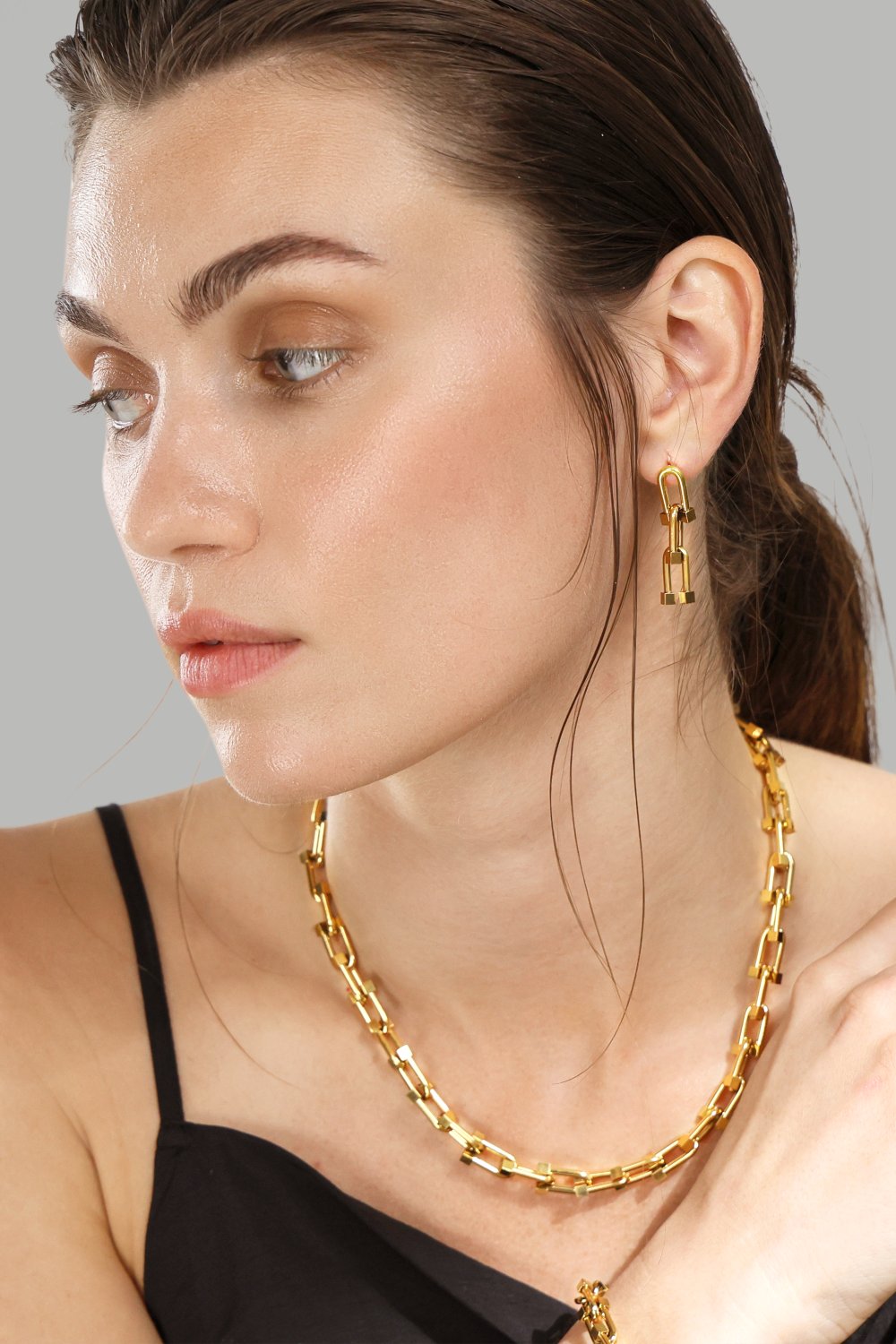 Armband Link Luxe - 18k Guldpläterat