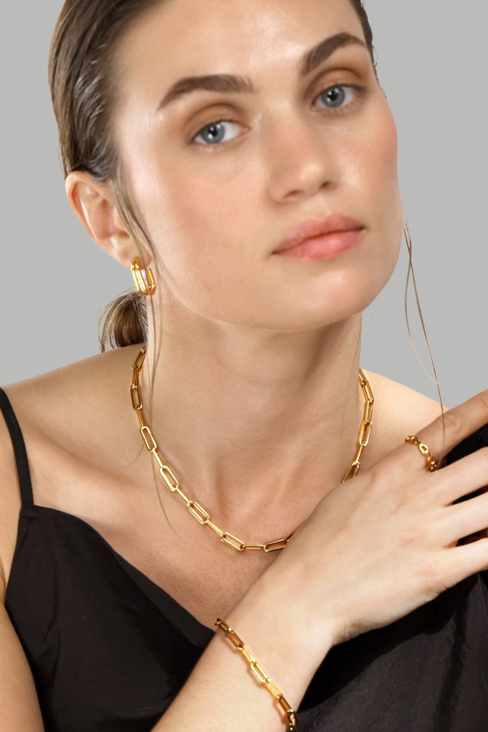 Halsband Ella – 18k Guldpläterat